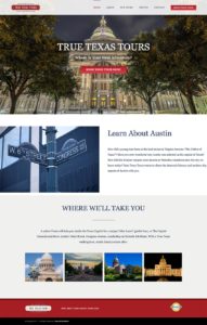 Austin Tour Company WordPress Website Design