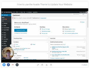 How to use the Avada theme to update your website