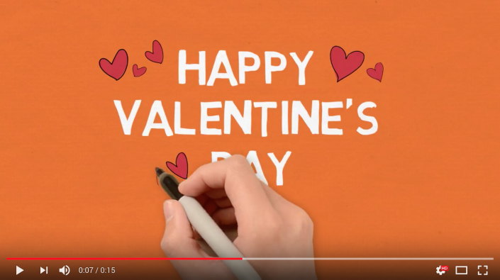 Whiteboard Animation Video for Valentine's Day