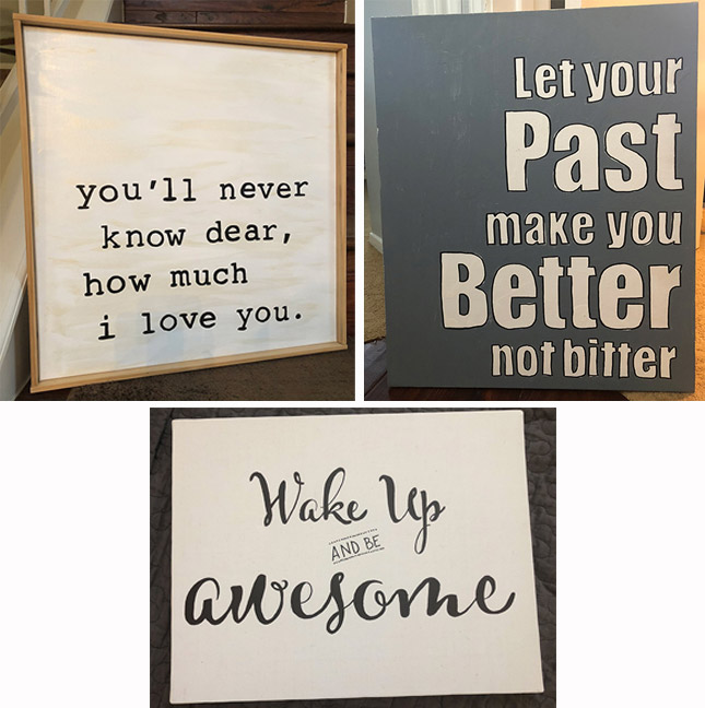 Easily create a hand lettered art piece in multiple styles...without knowing how to hand letter!
