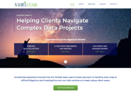 litigation support and e-discovery Website