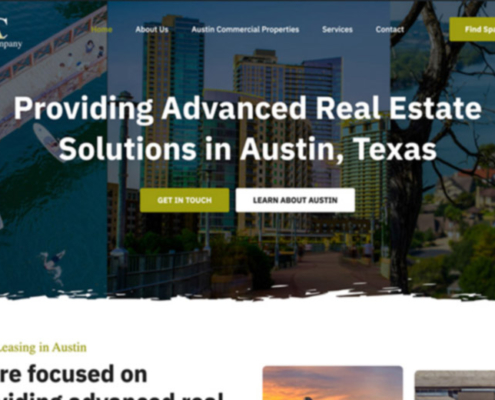 real estate company website