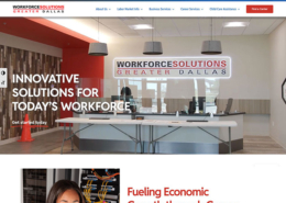 Workforce Solutions Greater Dallas website rdesign