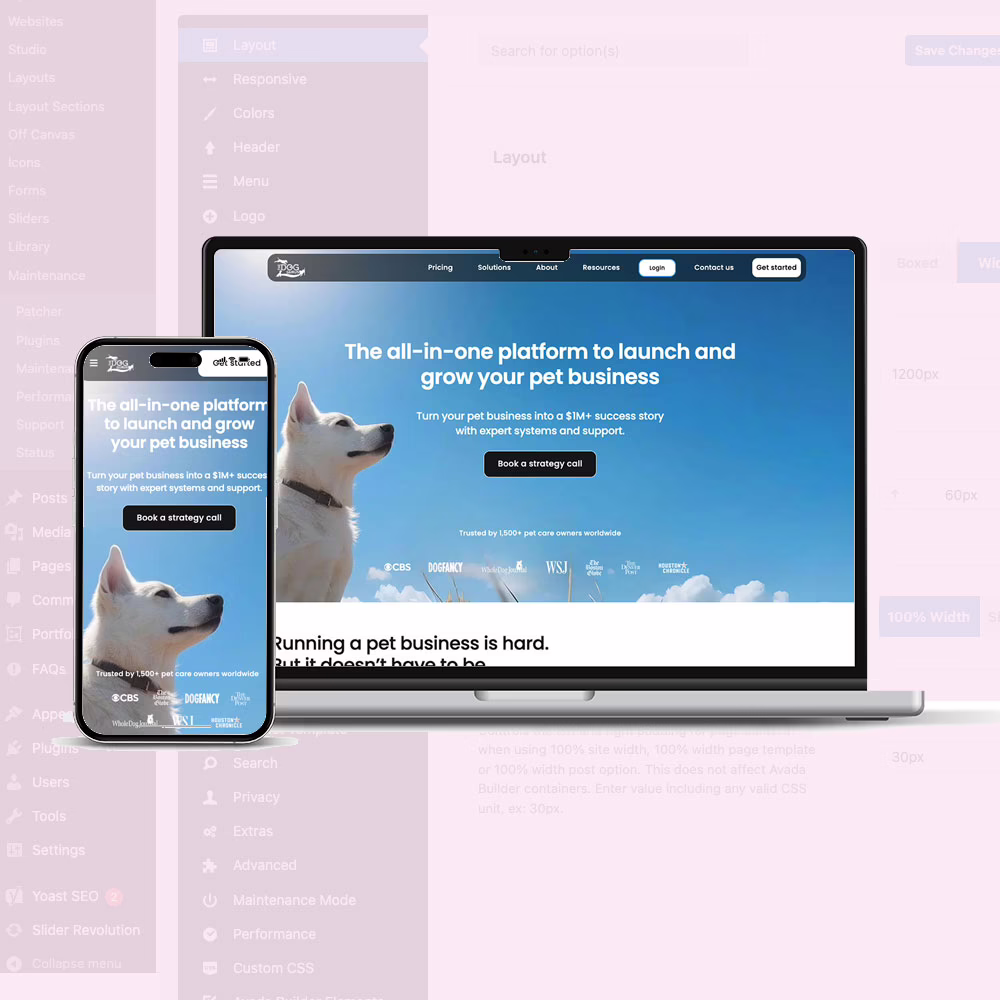 Wordpress Website Design services